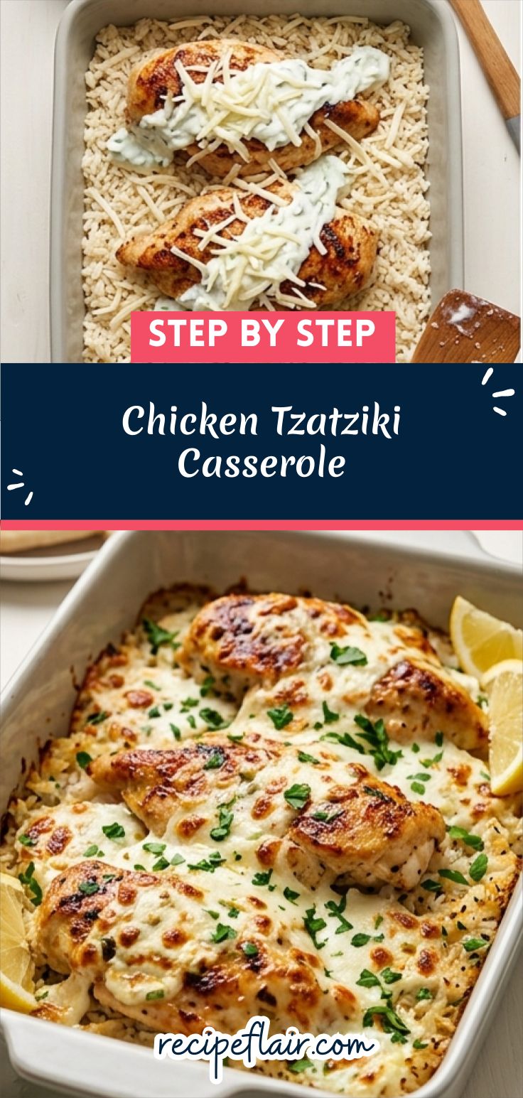 Chicken Tzatziki Casserole Recipe