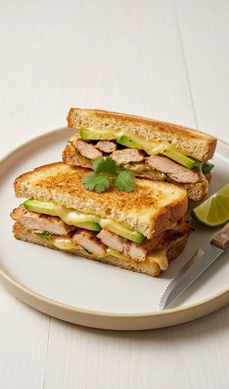 Healthy Easy Chipotle Chicken Avocado Melt Recipe for Busy Nights