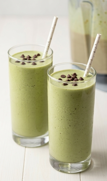 Chocolate-Peanut-Butter-Green-Smoothie-pin1
