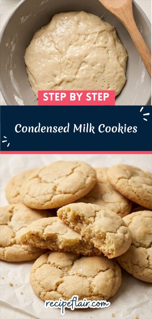 Condensed Milk Cookies Recipe