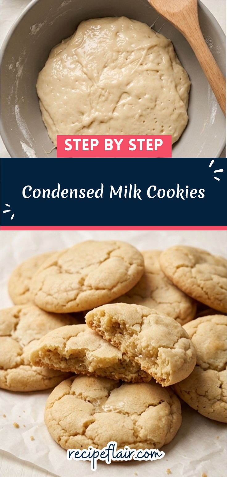 Condensed Milk Cookies Recipe