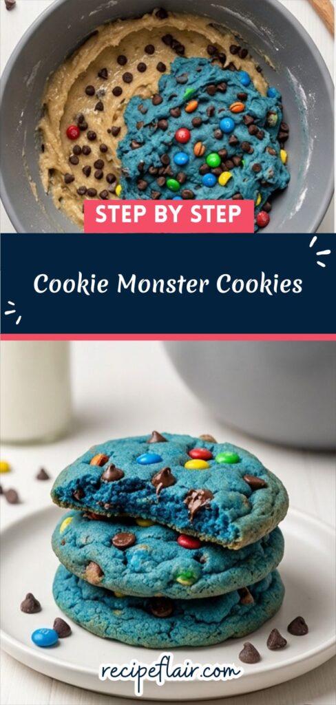 Cookie Monster Cookies Recipe