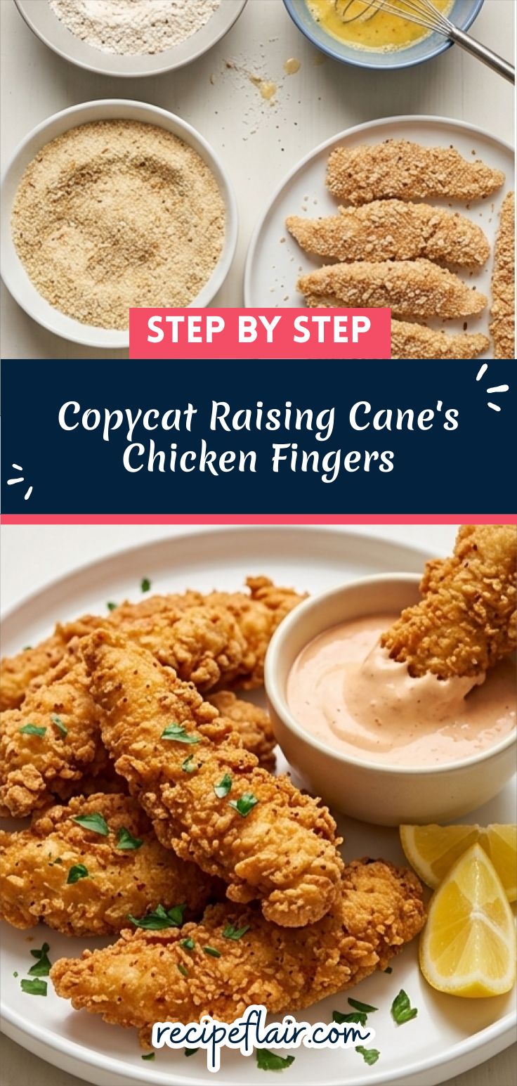 Copycat Raising Cane's Chicken Fingers Recipe