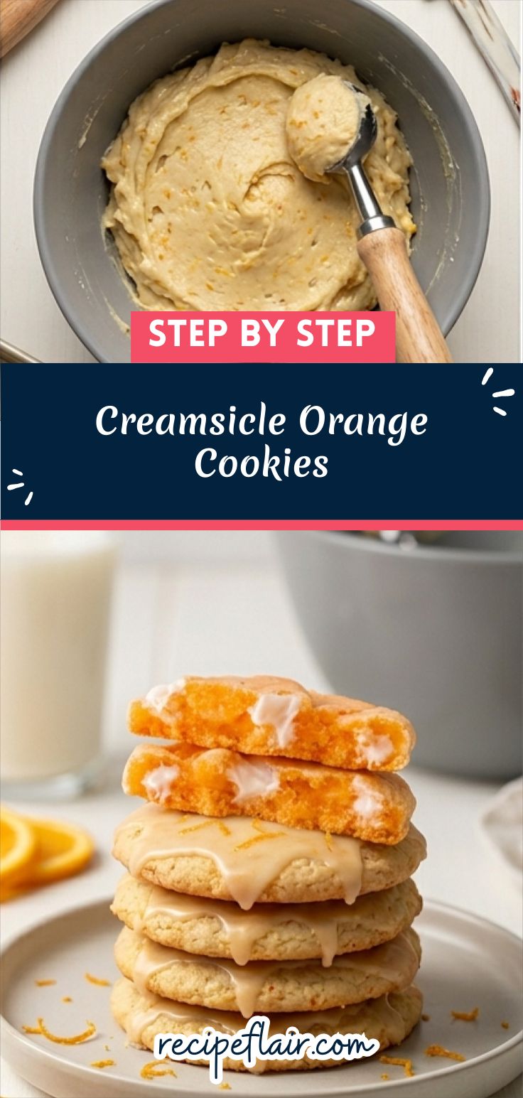 Creamsicle Orange Cookies Recipe