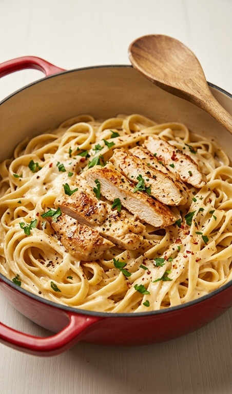 Creamy Cajun Chicken Pasta Recipe – Easy Family Dinner Idea