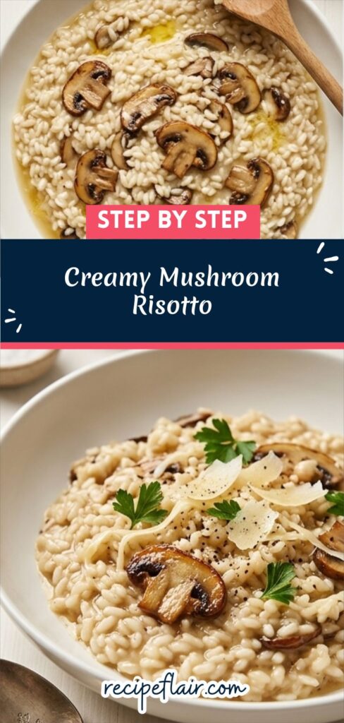 Creamy Mushroom Risotto