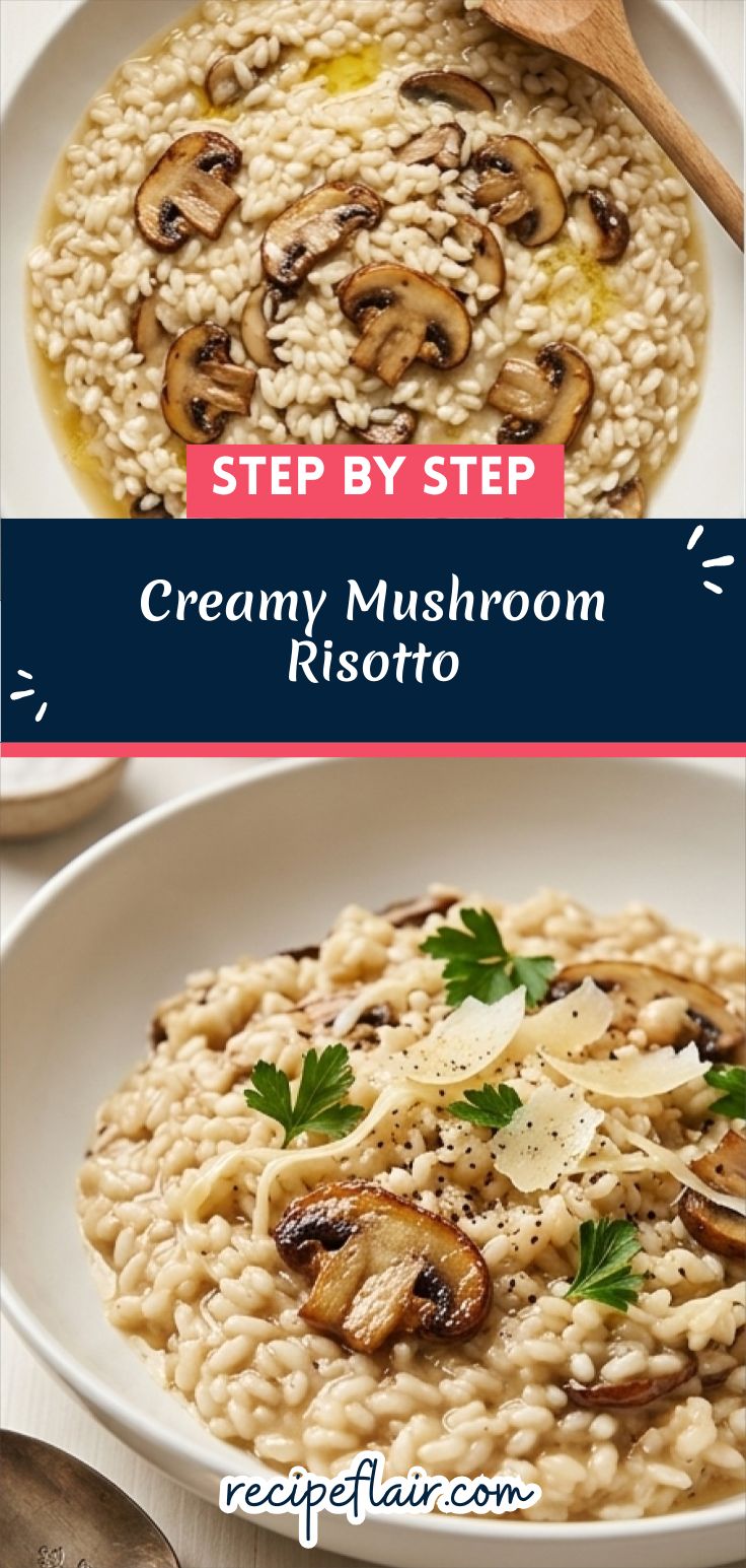 Creamy Mushroom Risotto