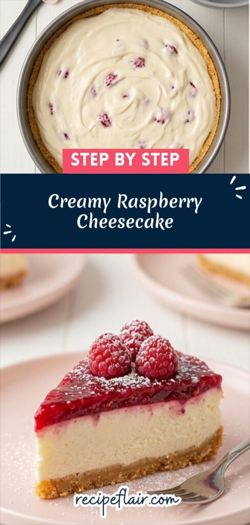 Creamy Raspberry Cheesecake Recipe