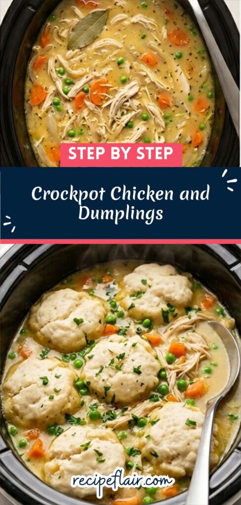 Crockpot Chicken and Dumplings Recipe