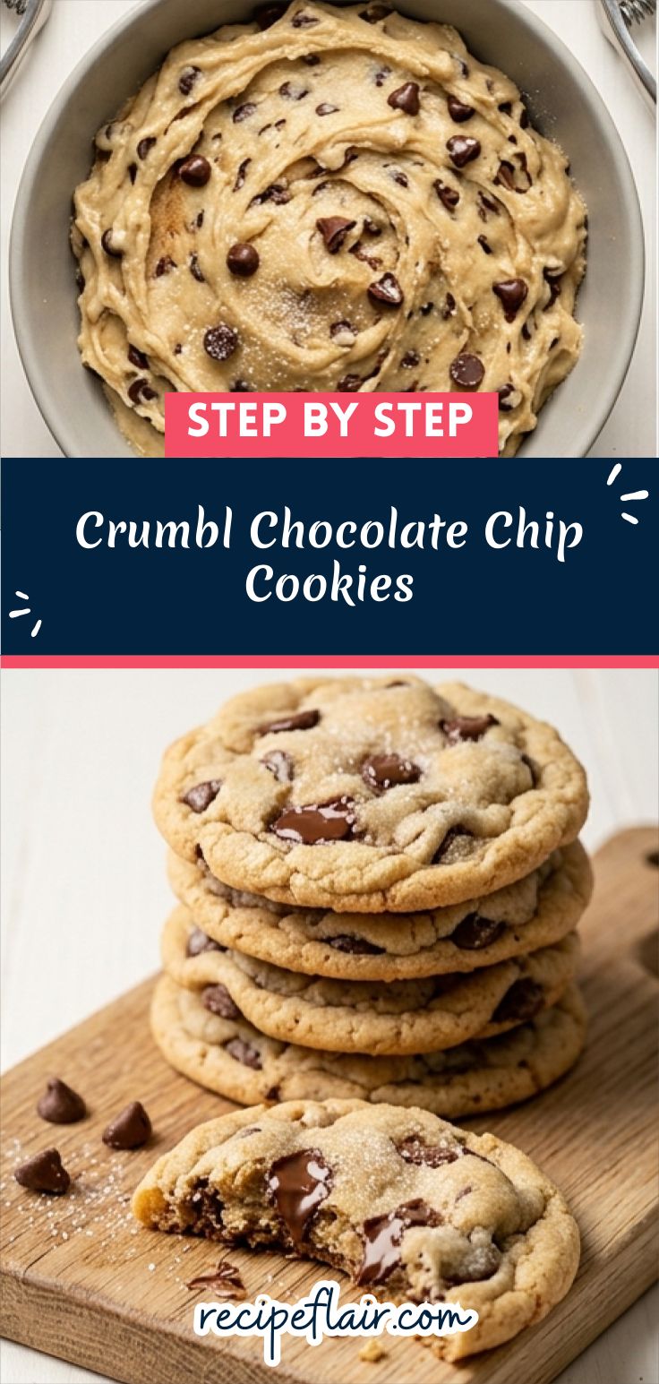 Crumbl Chocolate Chip Cookies Recipe