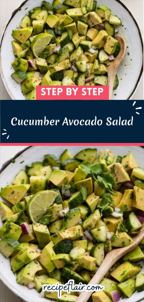 Cucumber Avocado Salad