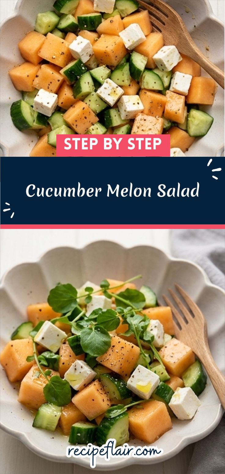 Cucumber Melon Salad