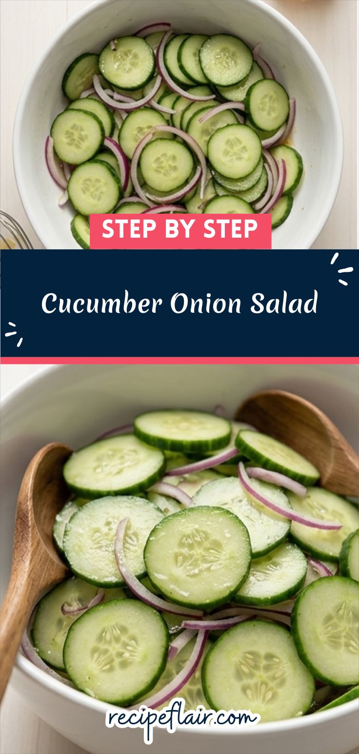 Cucumber Onion Salad Recipe