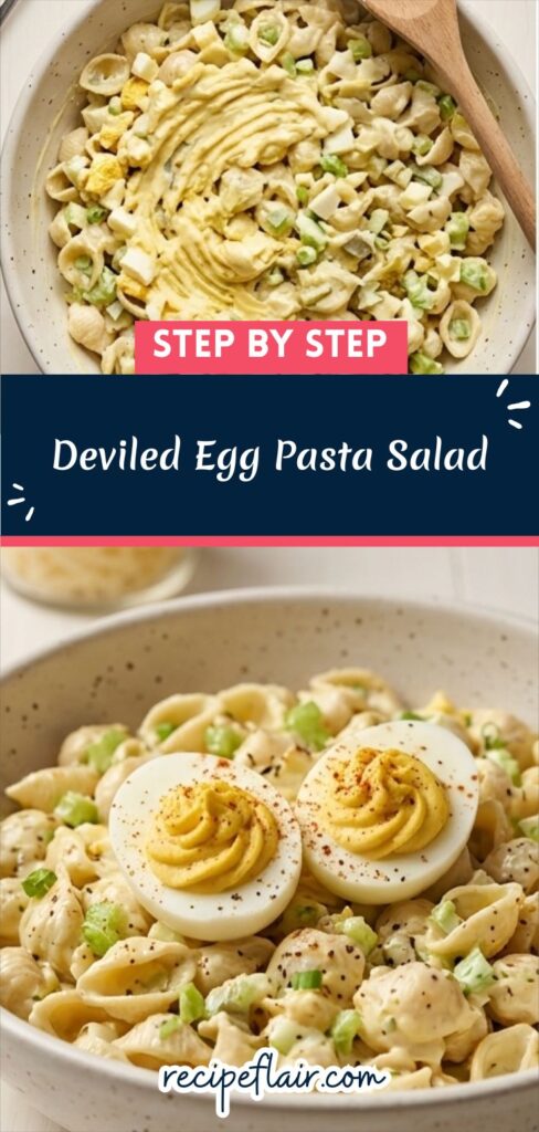 Deviled Egg Pasta Salad