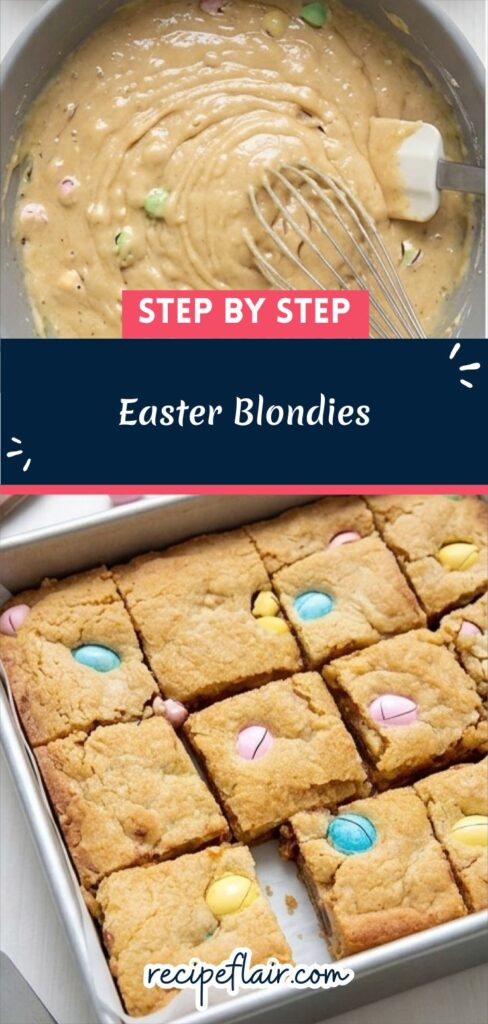 Easter Blondies