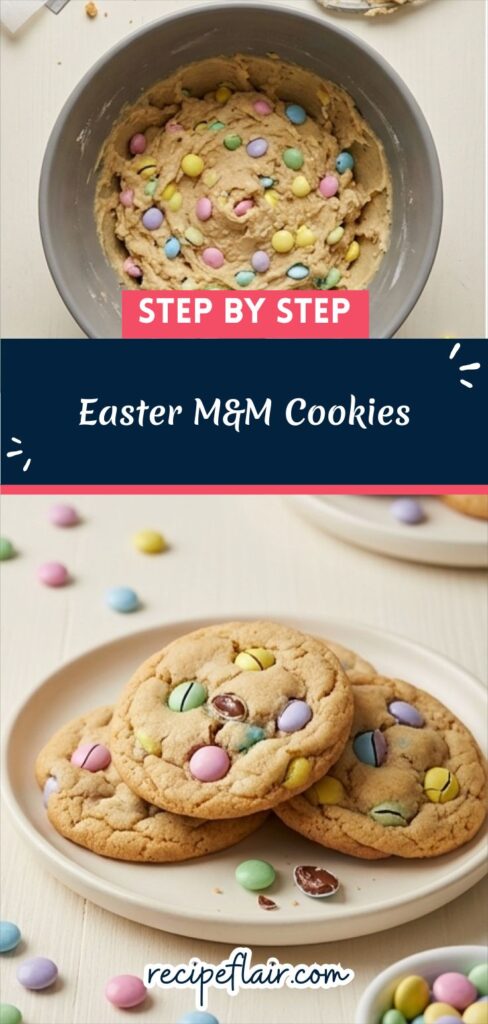 Easter M&M Cookies