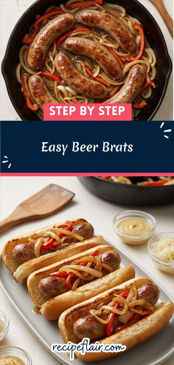 Easy Beer Brats