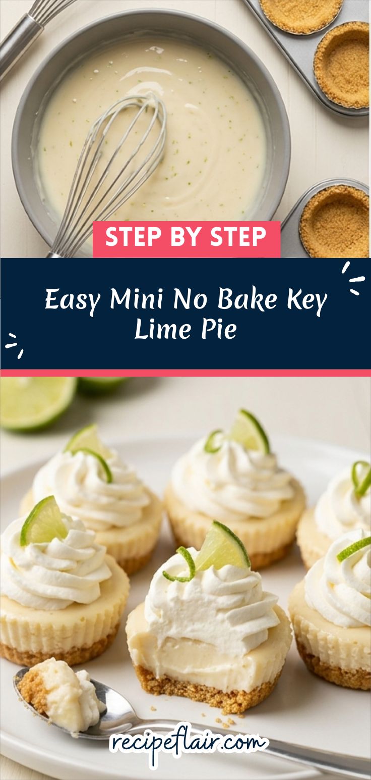 Easy Mini No Bake Key Lime Pie Recipe