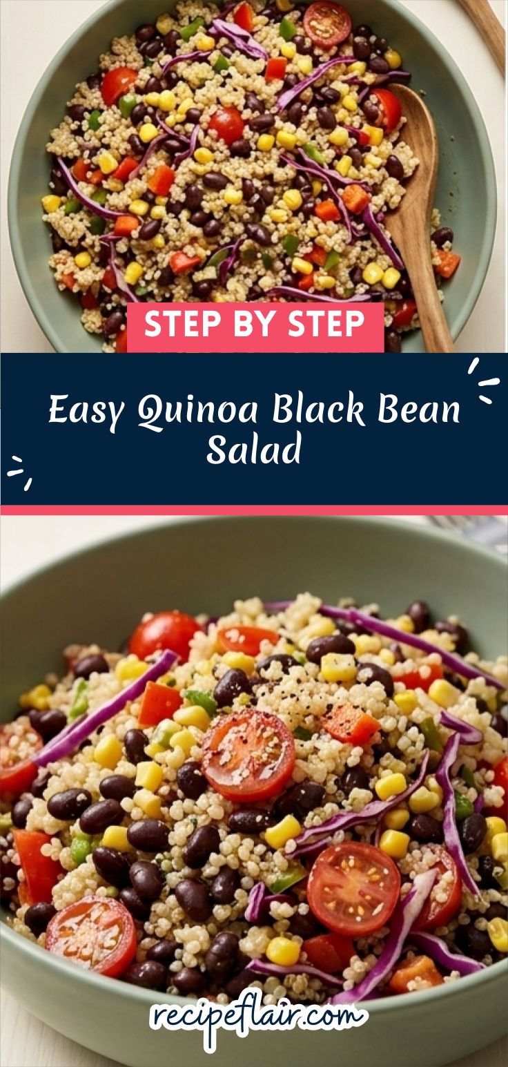 Easy Quinoa Black Bean Salad