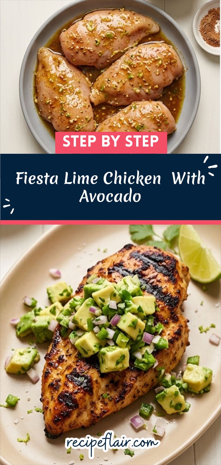Fiesta Lime Chicken Recipe With Avocado Recipe