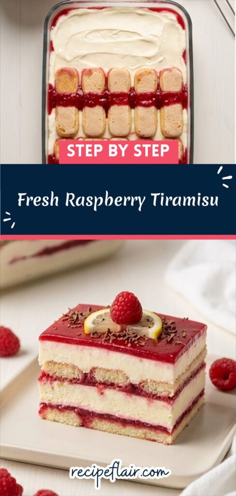Fresh Raspberry Tiramisu Recipe