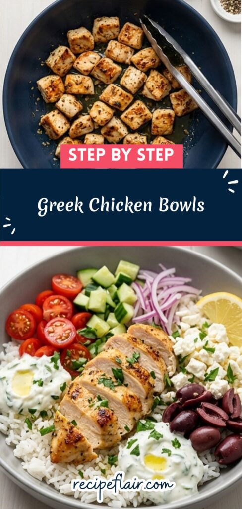 Greek Chicken Bowls Recipe