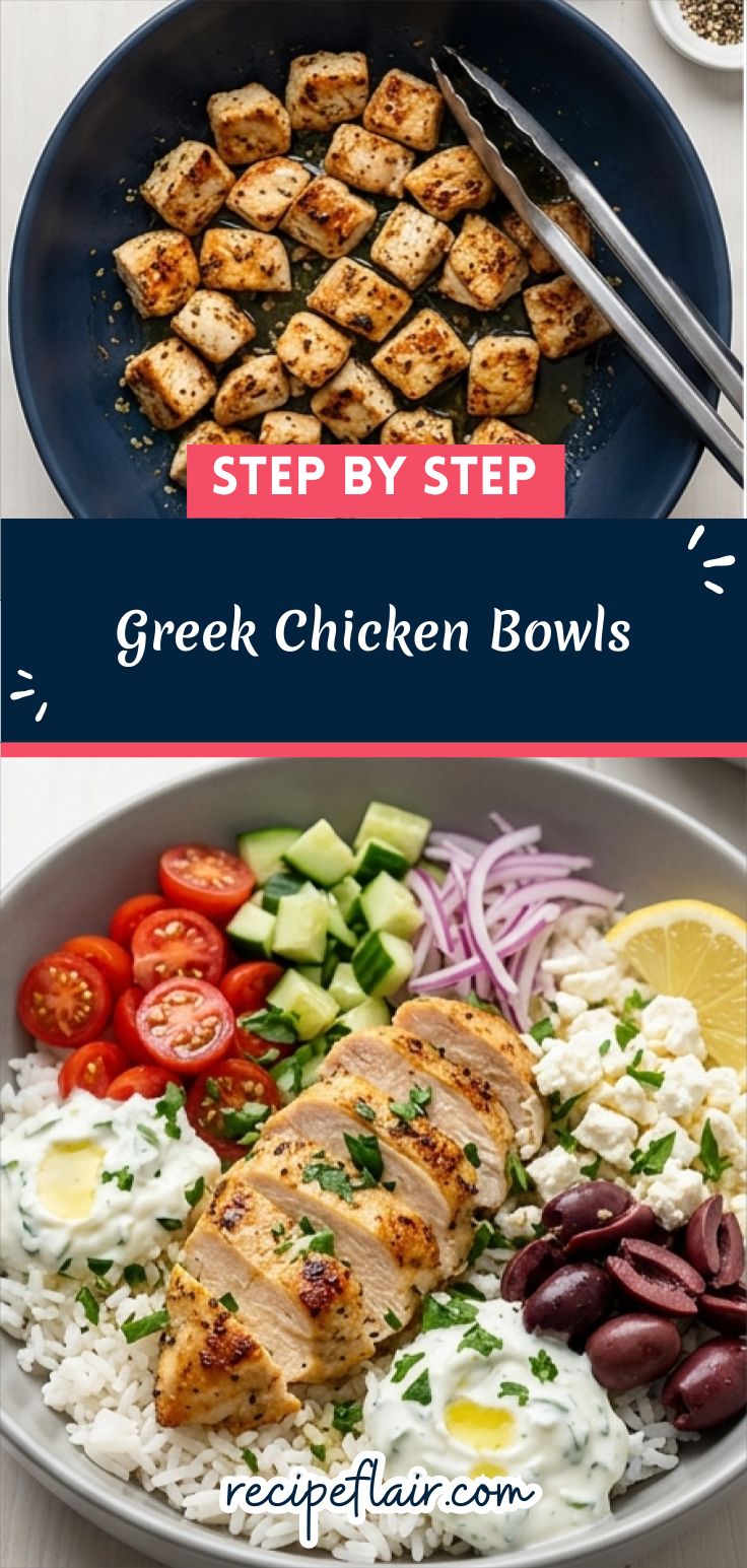 Greek Chicken Bowls Recipe