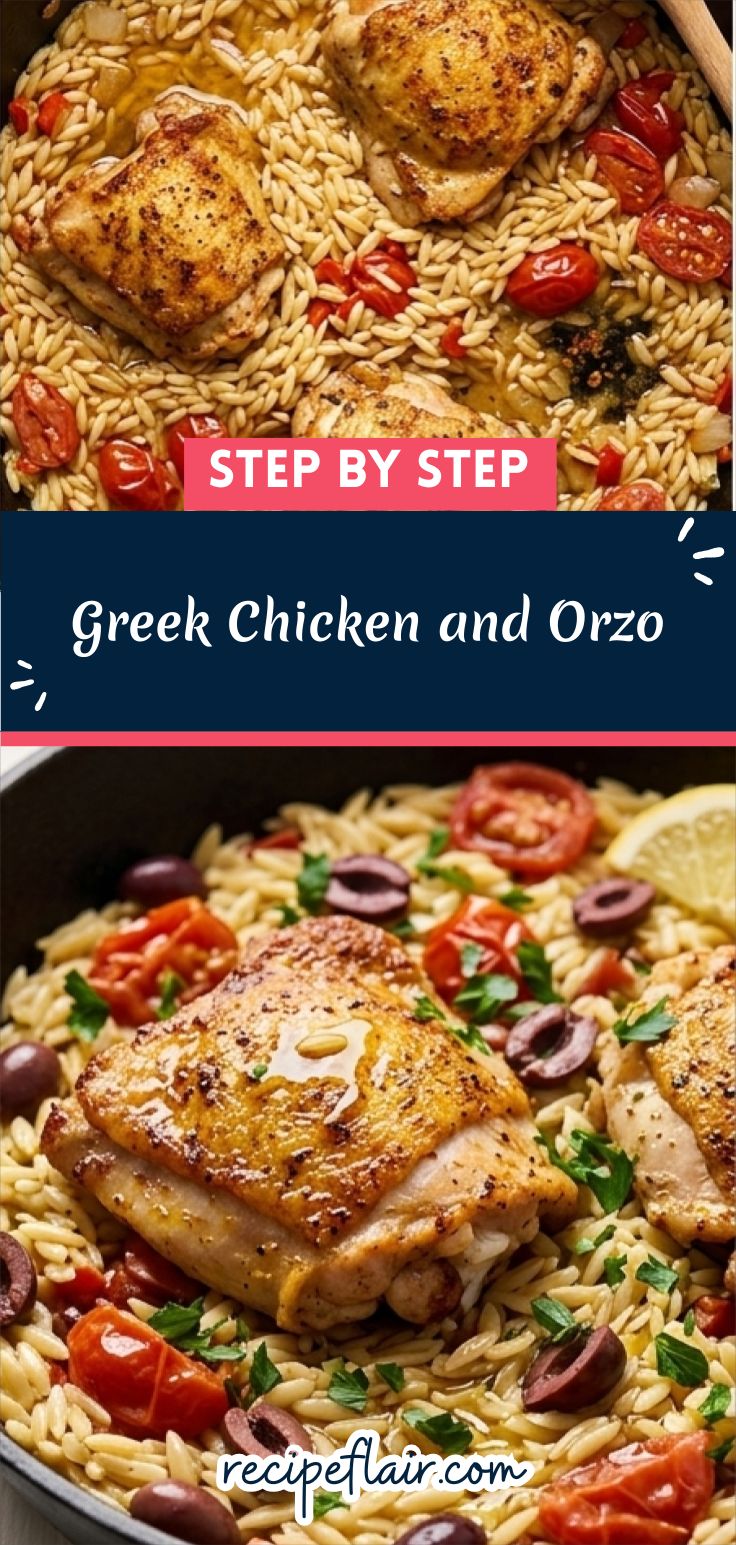 Greek Chicken and Orzo Recipe