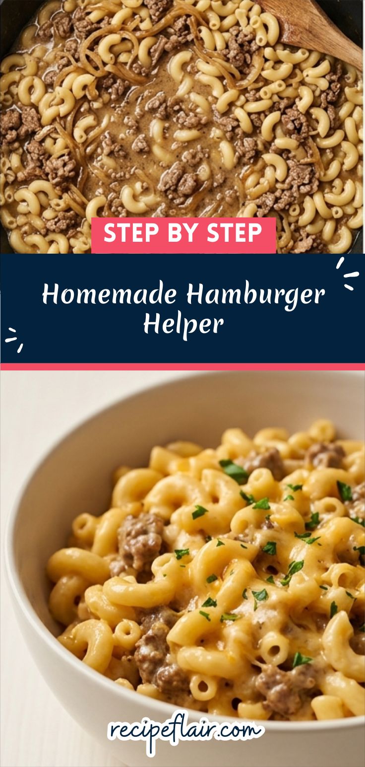 Homemade Hamburger Helper Recipe