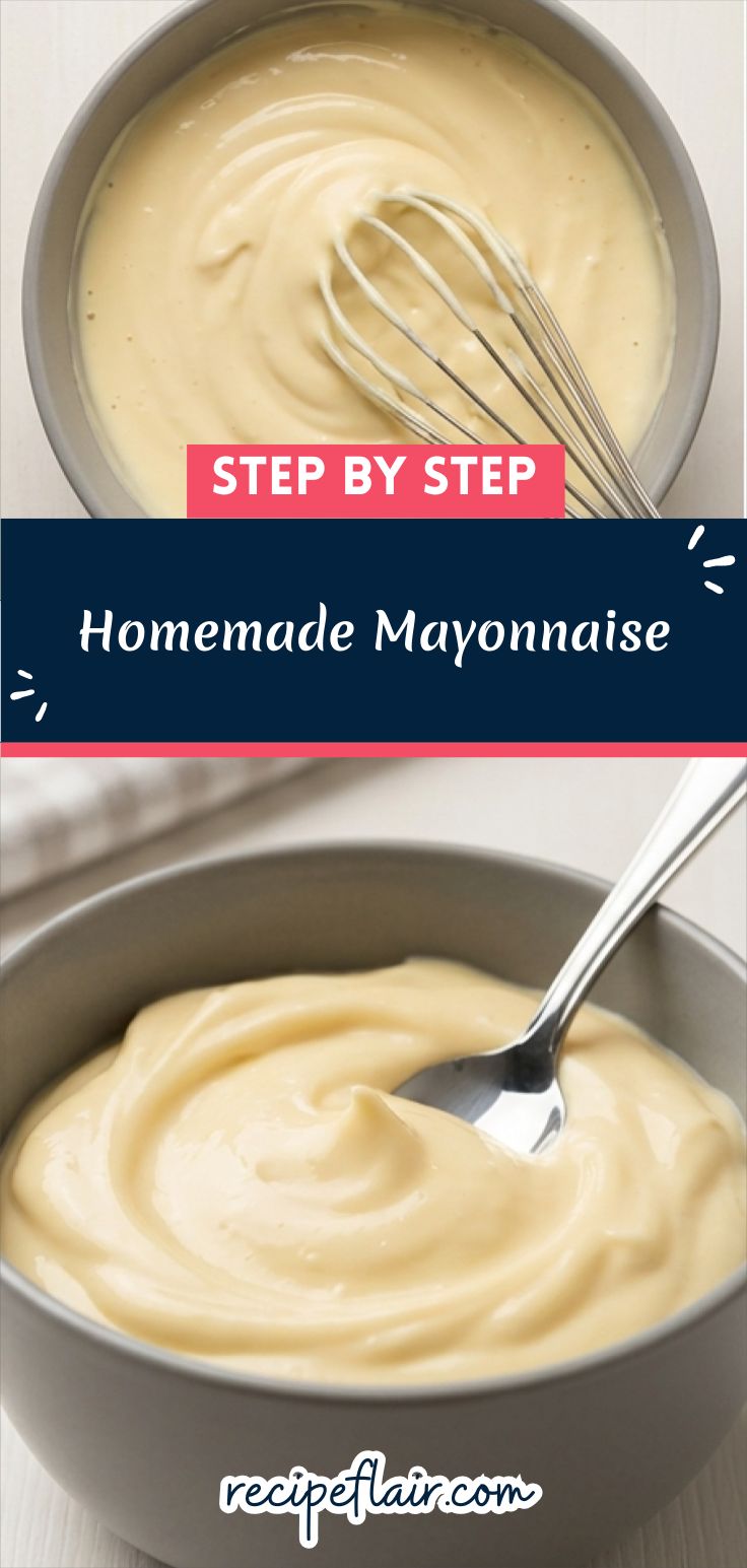 Homemade Mayonnaise Recipe