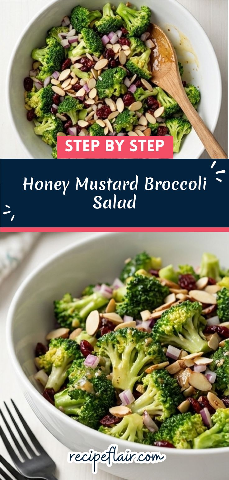 Honey Mustard Broccoli Salad
