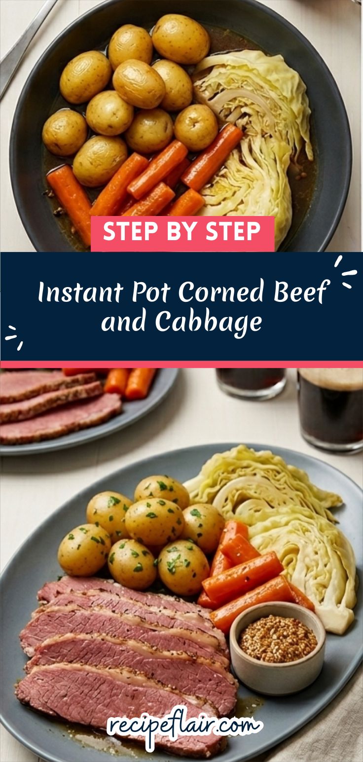 Instant Pot Corned Beef and Cabbage