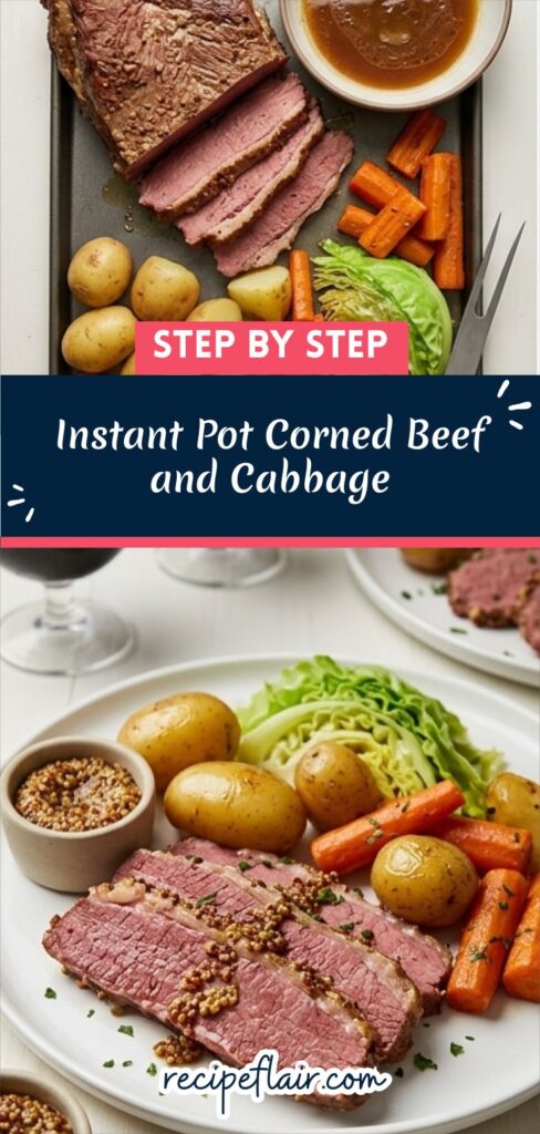 Instant Pot Corned Beef and Cabbage
