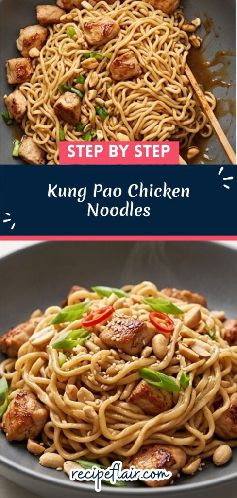 Kung Pao Chicken Noodles
