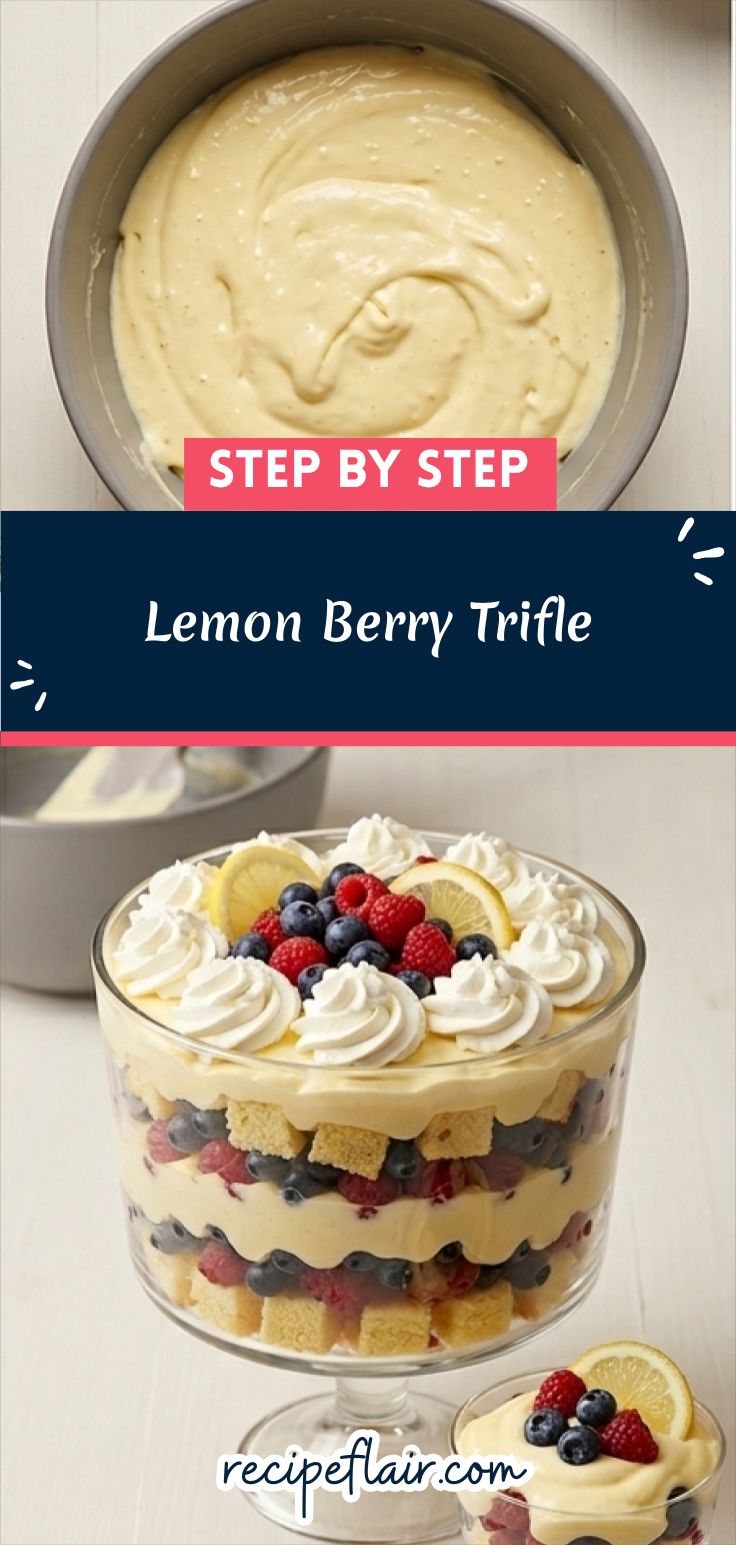 Lemon Berry Trifle