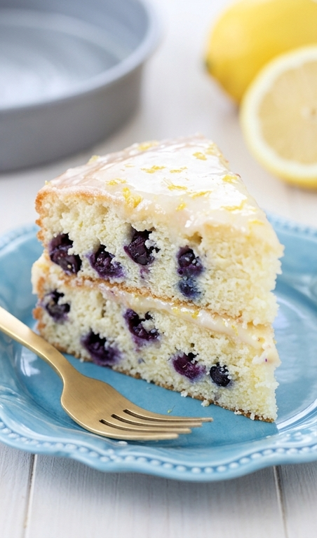 Easy Lemon Blueberry Cake Recipe for Spring Baking Bliss