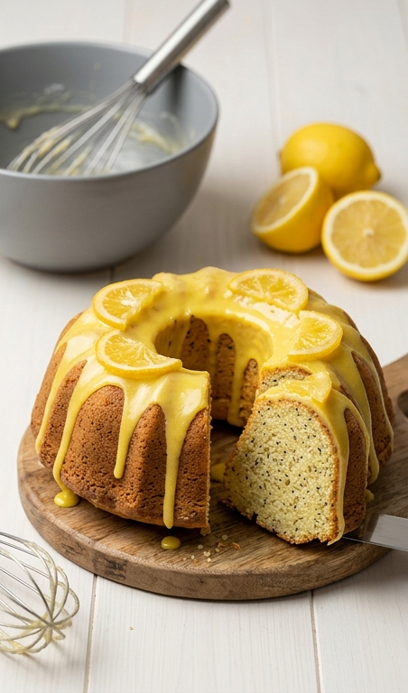 Fresh Lemon Poppy Seed Cake Recipe – Perfect Spring Cake Treat