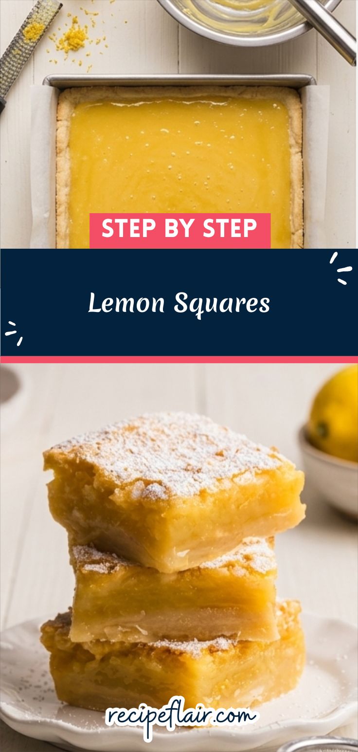 Lemon Squares Recipe