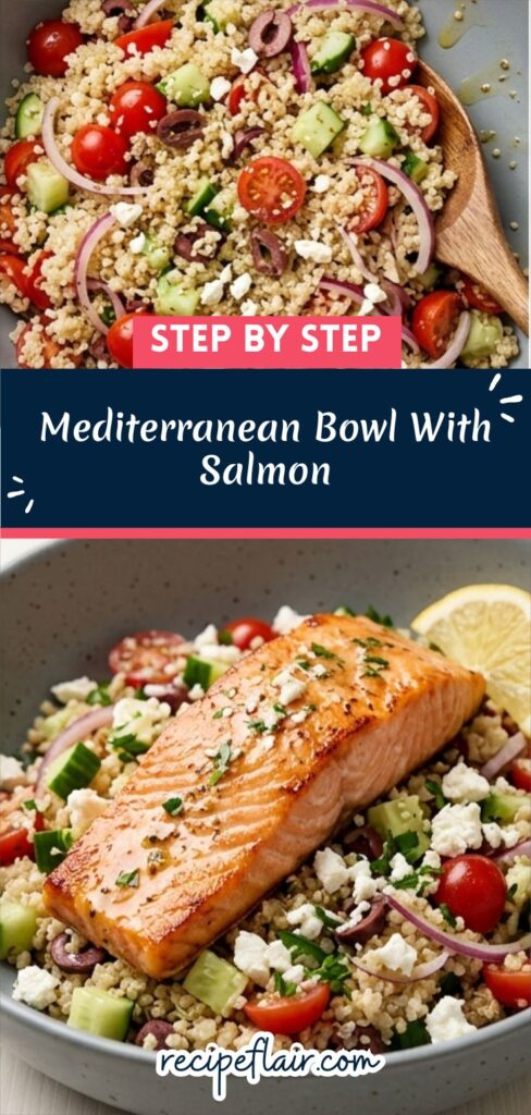 Mediterranean Bowl With Salmon Recipe