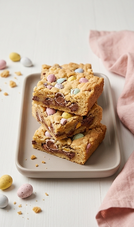 Easy Cadbury Egg Cookie Bars Recipe for Easter Treats