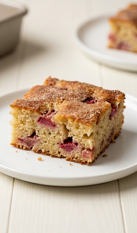 Moist Rhubarb Cake Recipe: Perfect Spring Cake for Gatherings