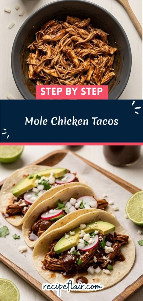 Mole Chicken Tacos