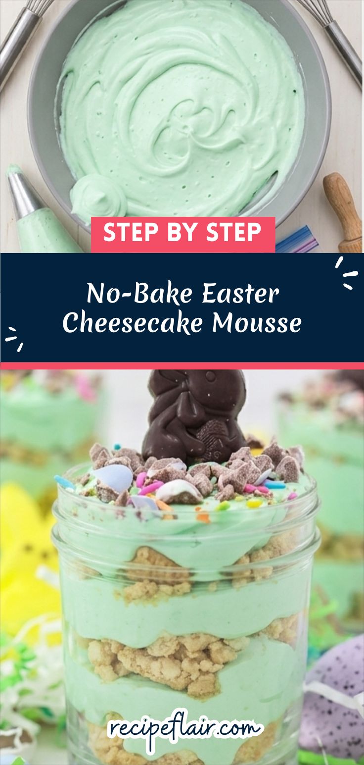 No-Bake Easter Cheesecake Mousse