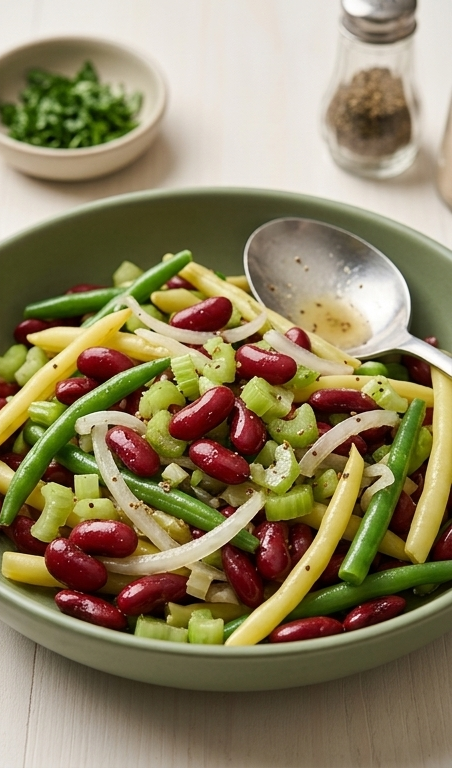 Old-Fashioned-Three-Bean-Salad-pin1