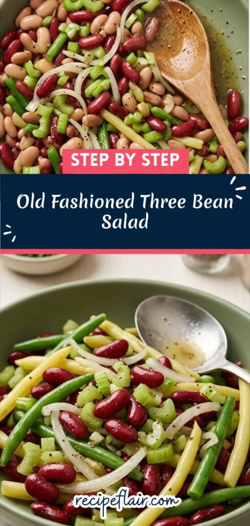 Old Fashioned Three Bean Salad