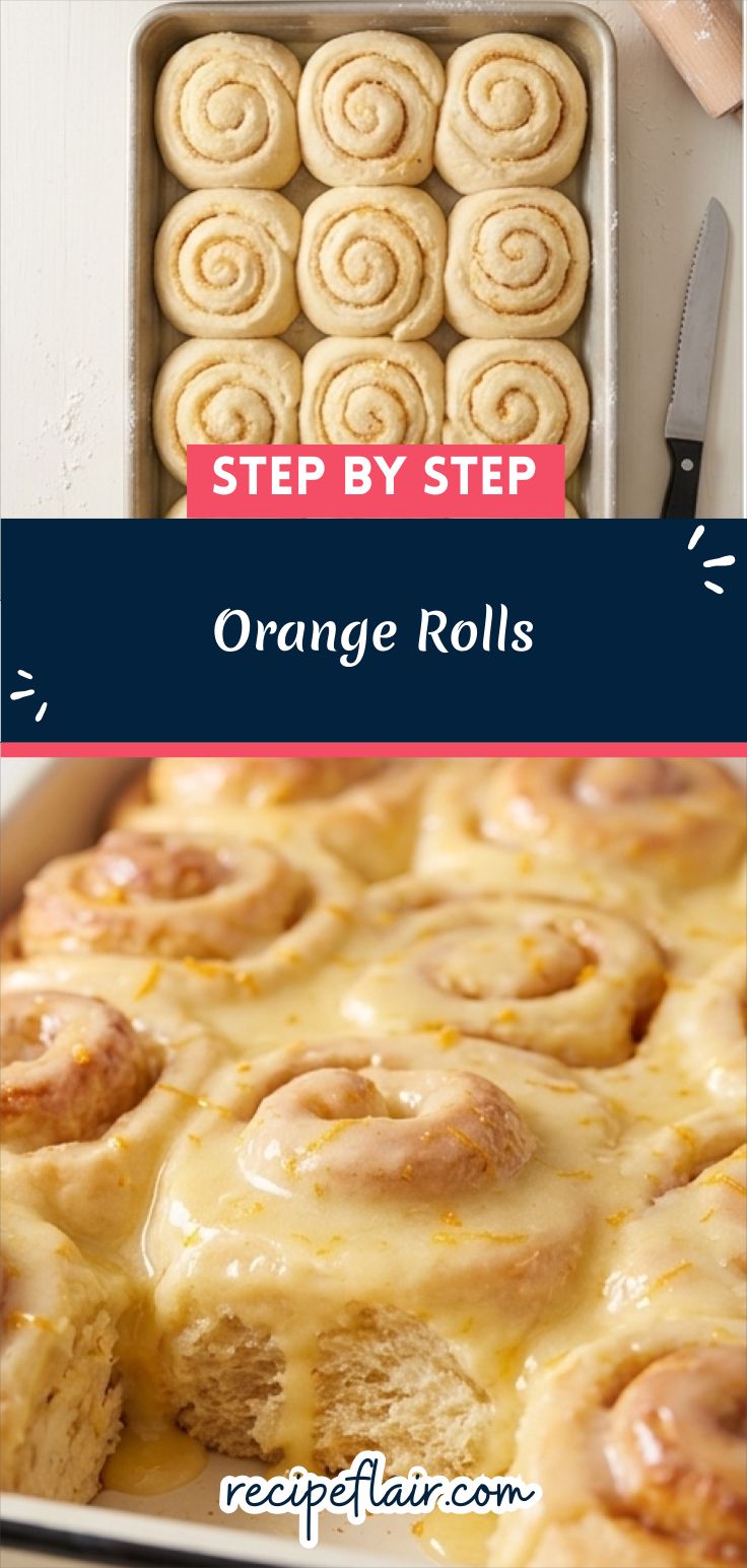 Orange Rolls Recipe