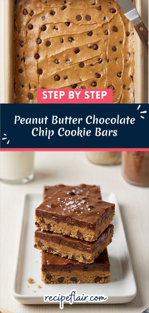 Peanut Butter Chocolate Chip Cookie Bars