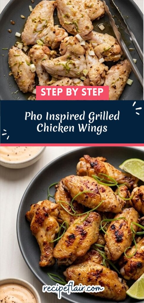 Pho Inspired Grilled Chicken Wings Recipe