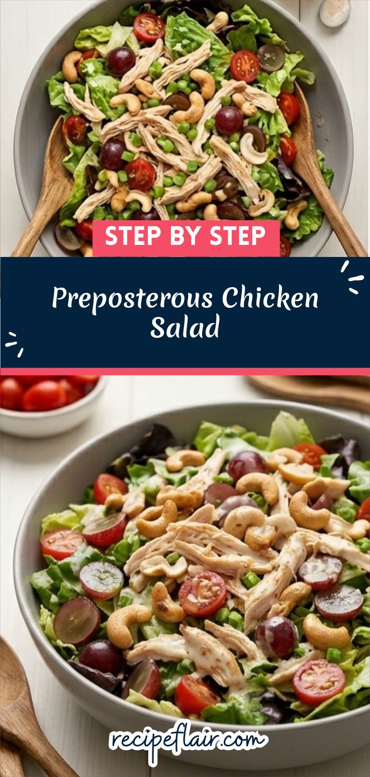 Preposterous Chicken Salad