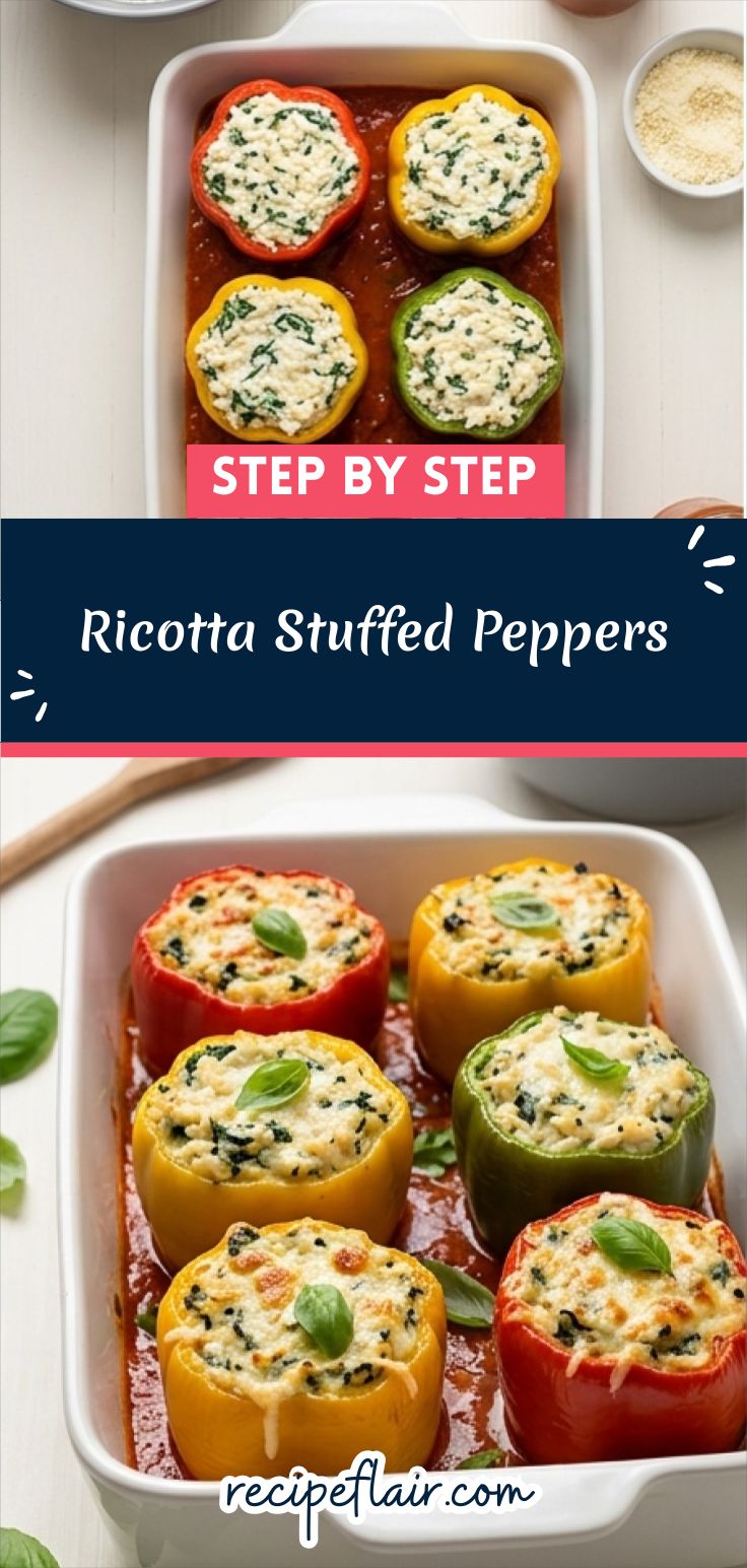 Ricotta Stuffed Peppers Recipe